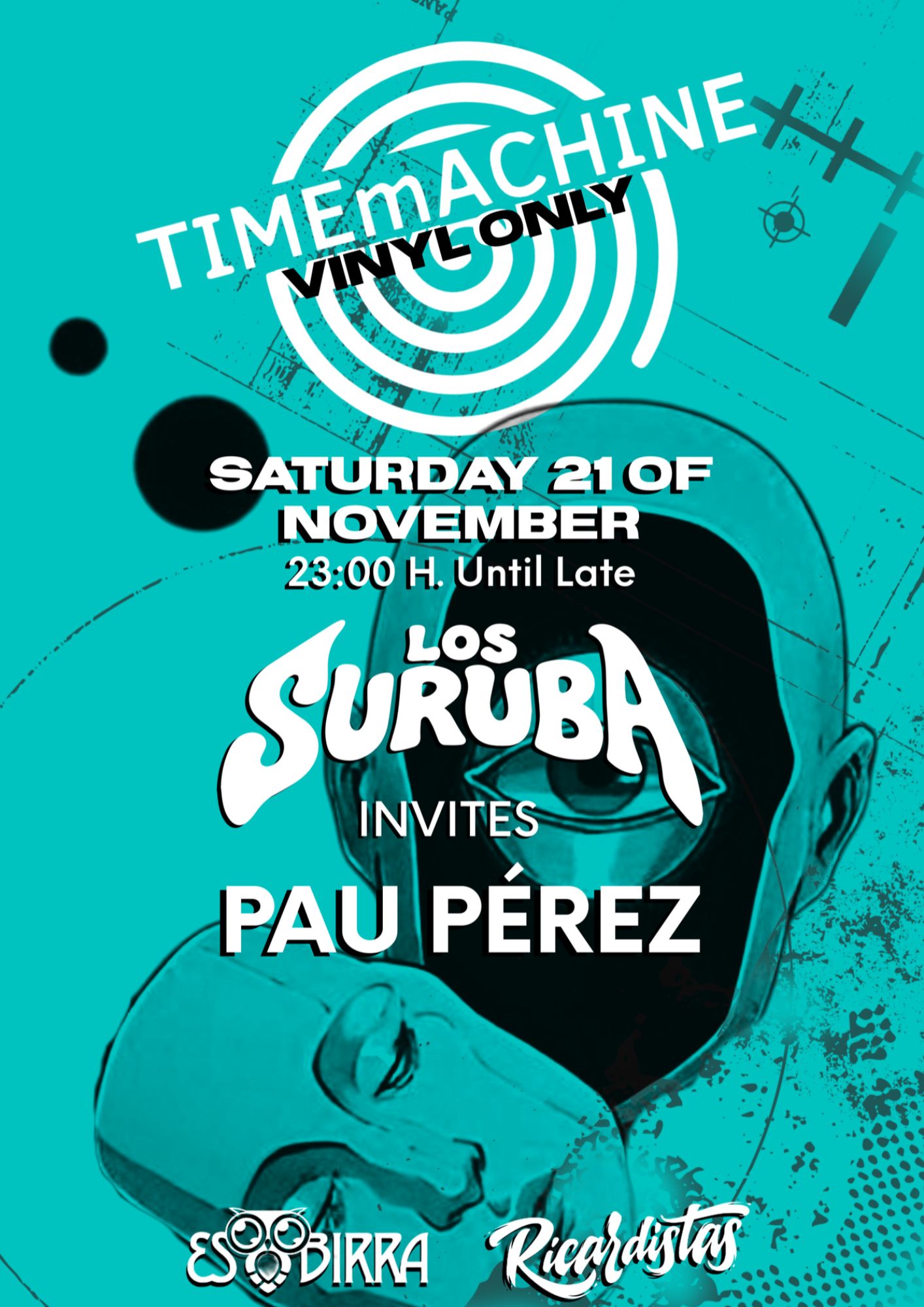 TIMEmACHINE presents Los Suruba & Pau Pérez
