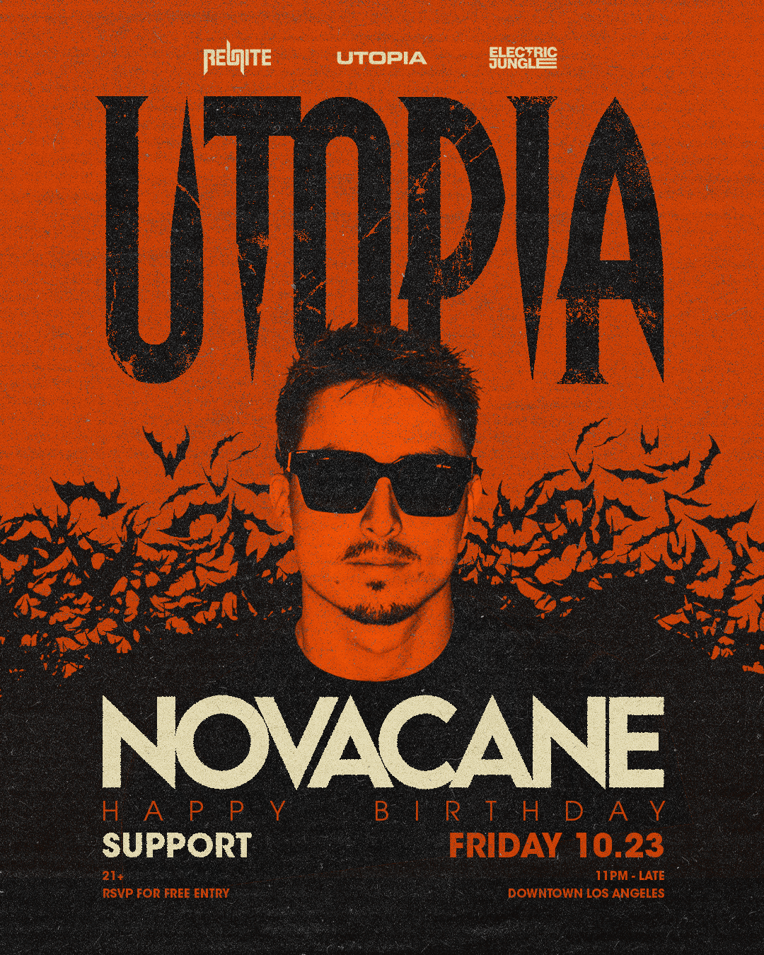 Utopia Fridays Presents: NOVACANE