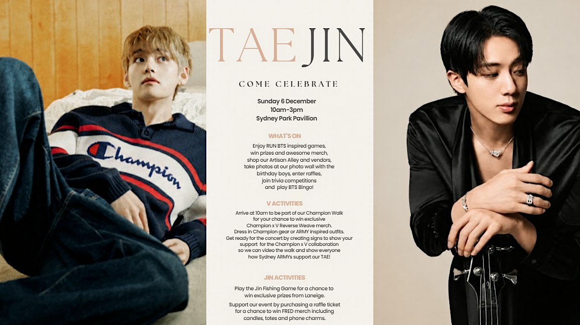 TAEJIN PICNIC X CHAMPION WALK