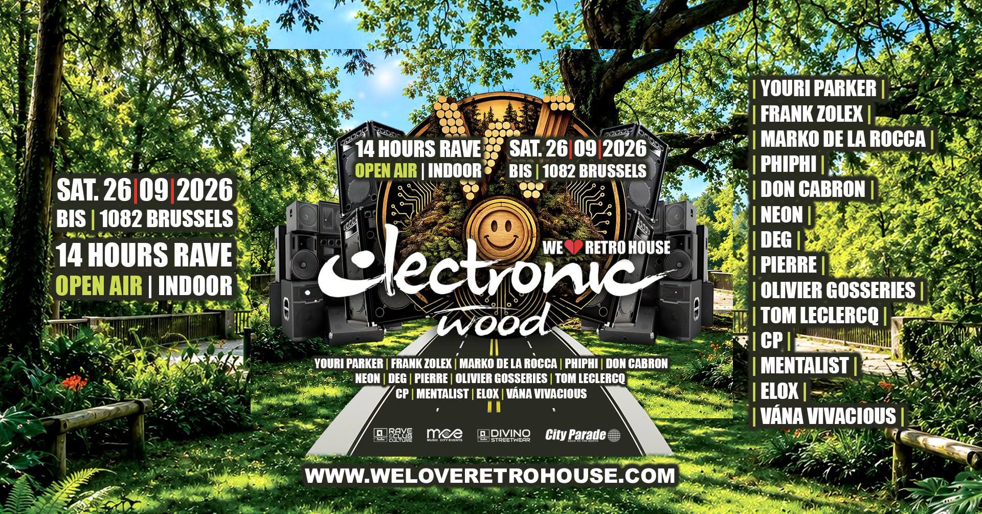 Electronic Wood - We Love Brussels