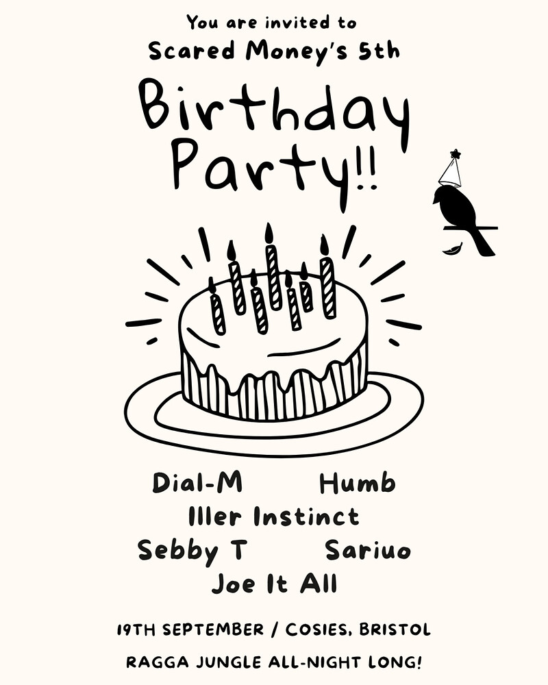 Scared Money's 5th Birthday!