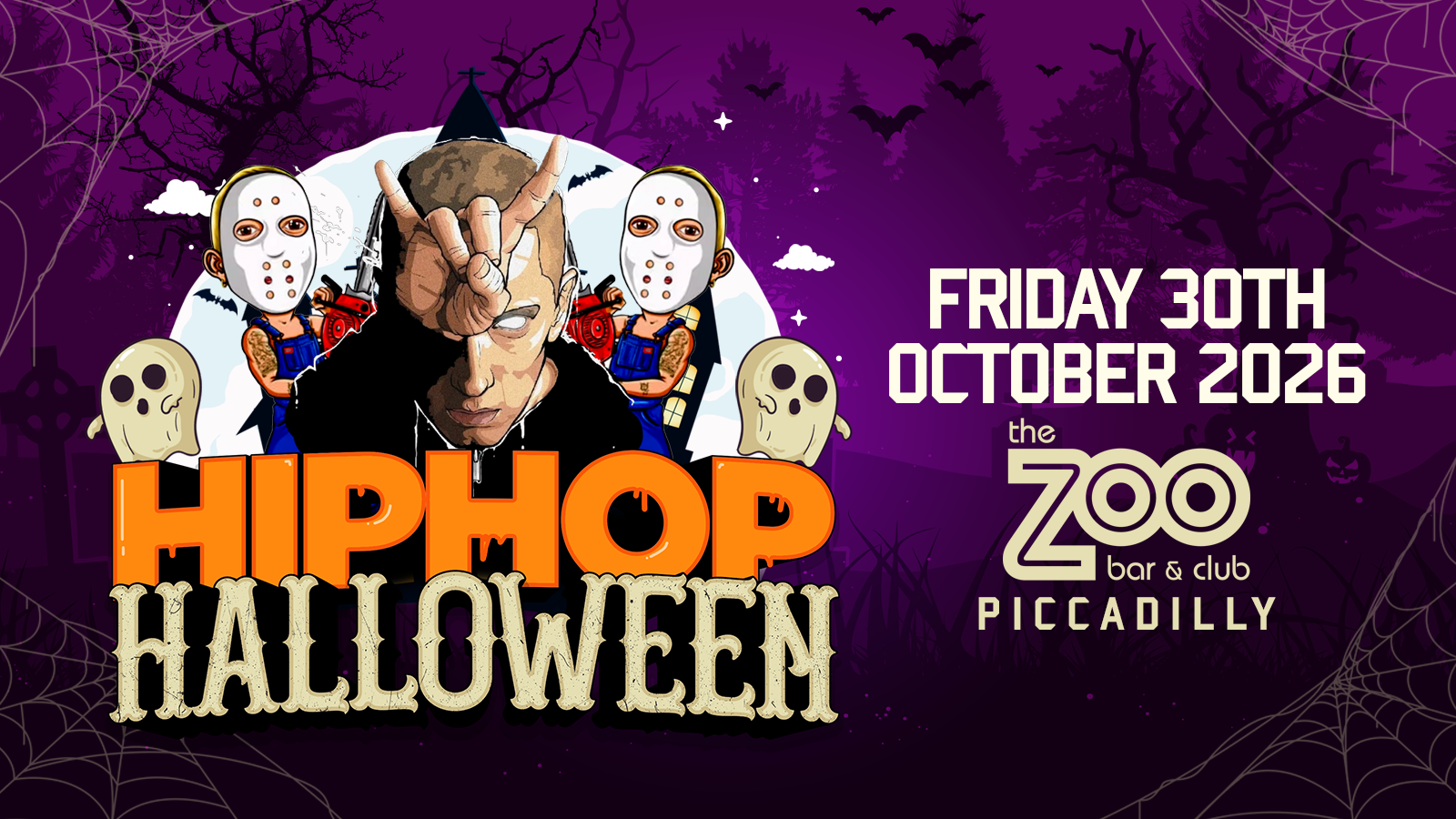 The Hip Hop Halloween - Central London Halloween Party