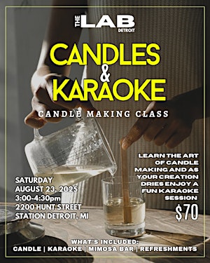 Candles & Karaoke: Candle Making Class