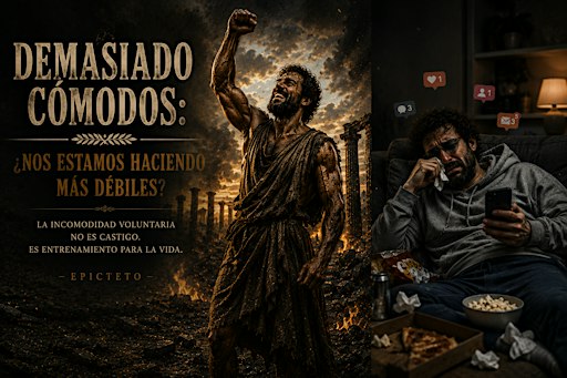 Demasiado cómodos: ¿Nos estamos haciendo débiles? [Estoicismo]