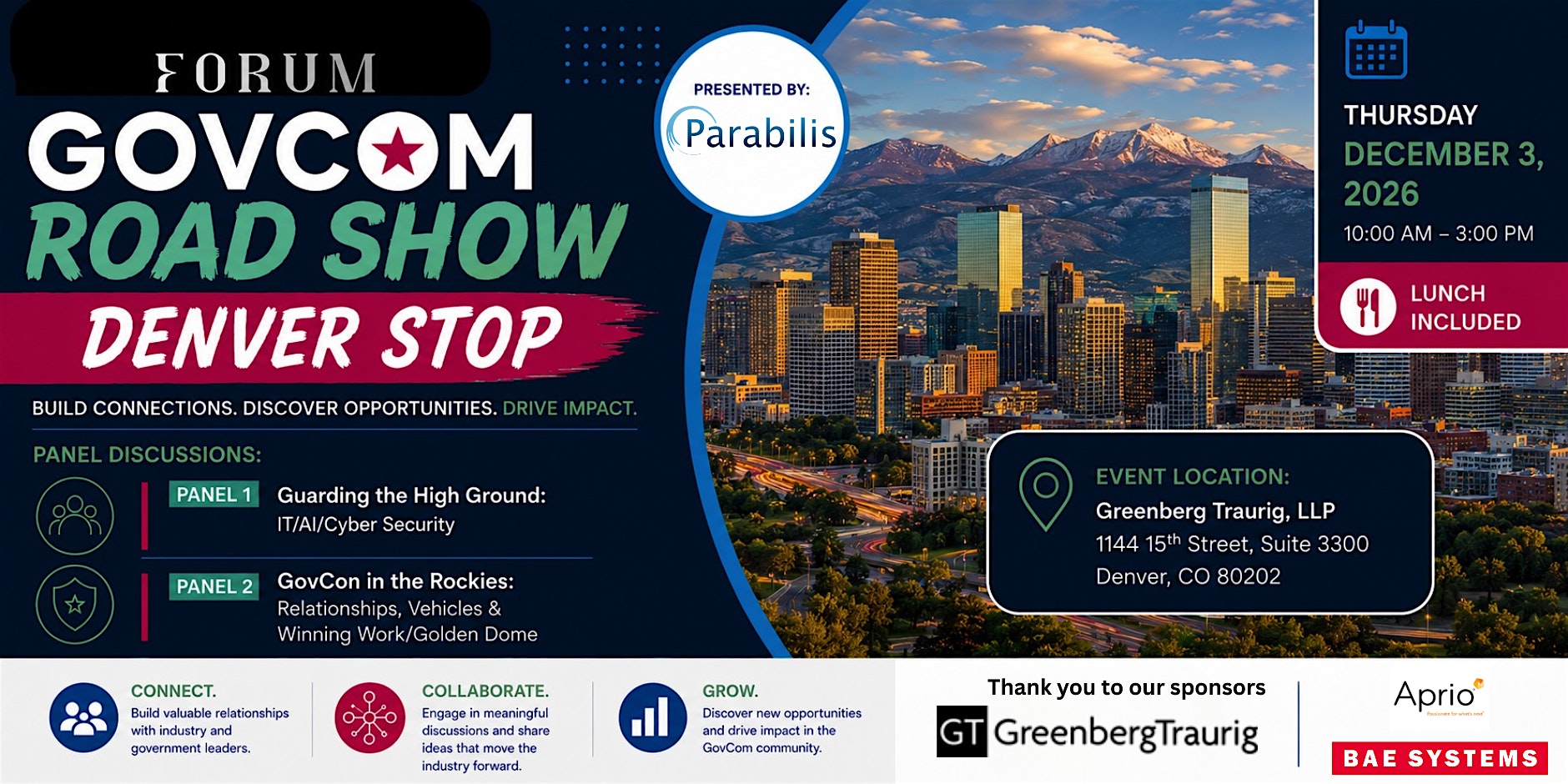 The GovCom Road Show-Denver