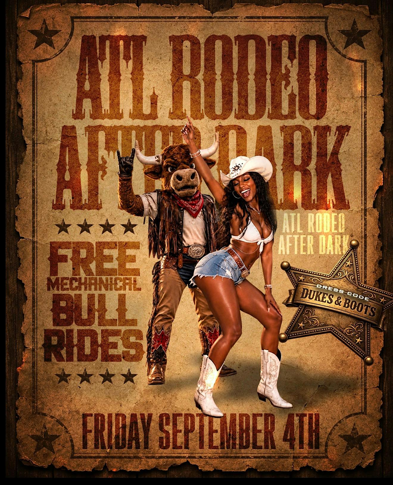 ATL RODEO AFTER DARK LABOR DAY WEEKEND KICK OFF
