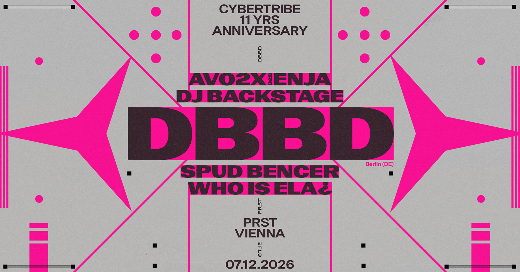 Cybertribe 11 YEARS with DBBD&nbsp;[BERLIN], Vienna