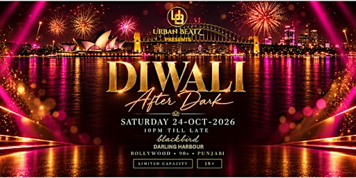 Diwali After Dark - Bollywood Night @ Darling Harbour