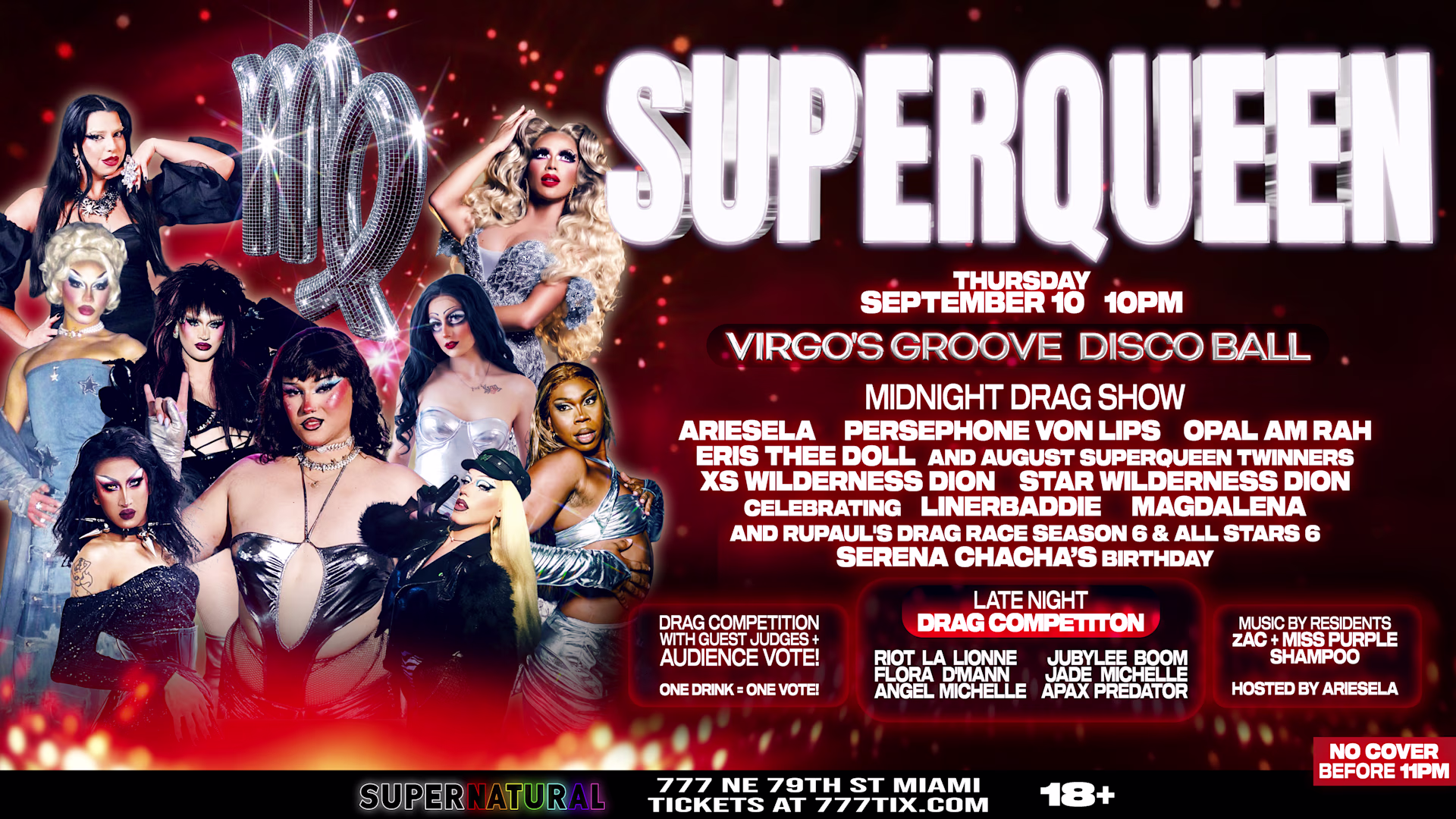 Superqueen Ft. Serena Chacha's Bday (18+)