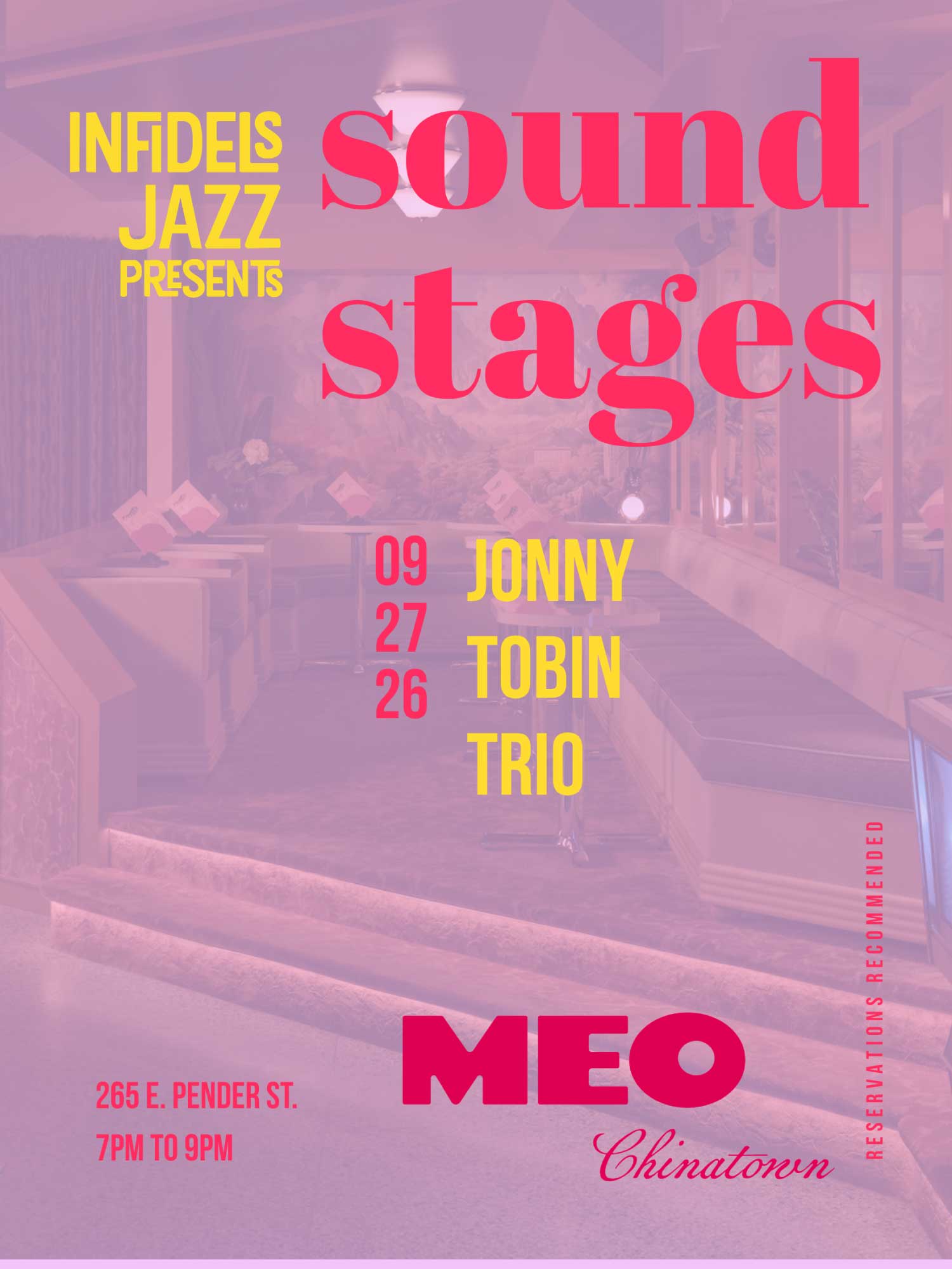Jonny Tobin Trio at Meo Chinatown