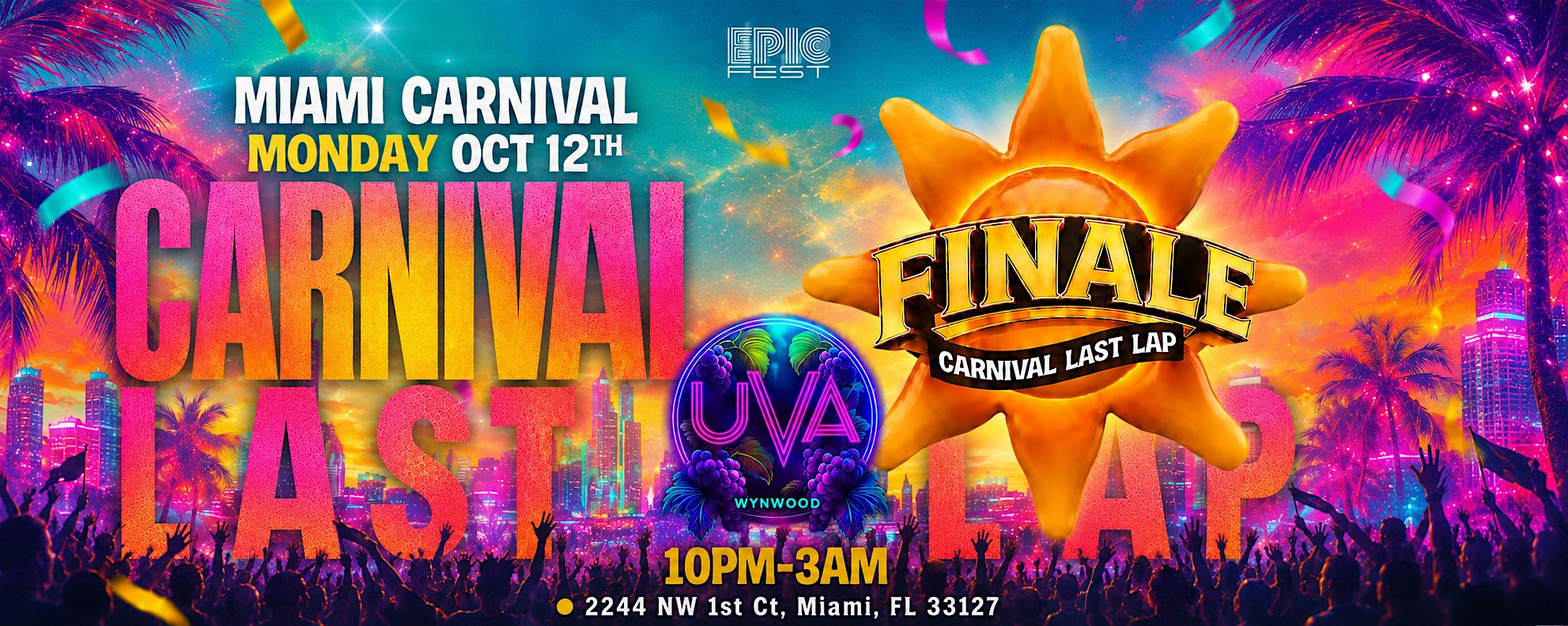 FINALE MIAMI  | MIAMI CARNIVAL LAST LAP!