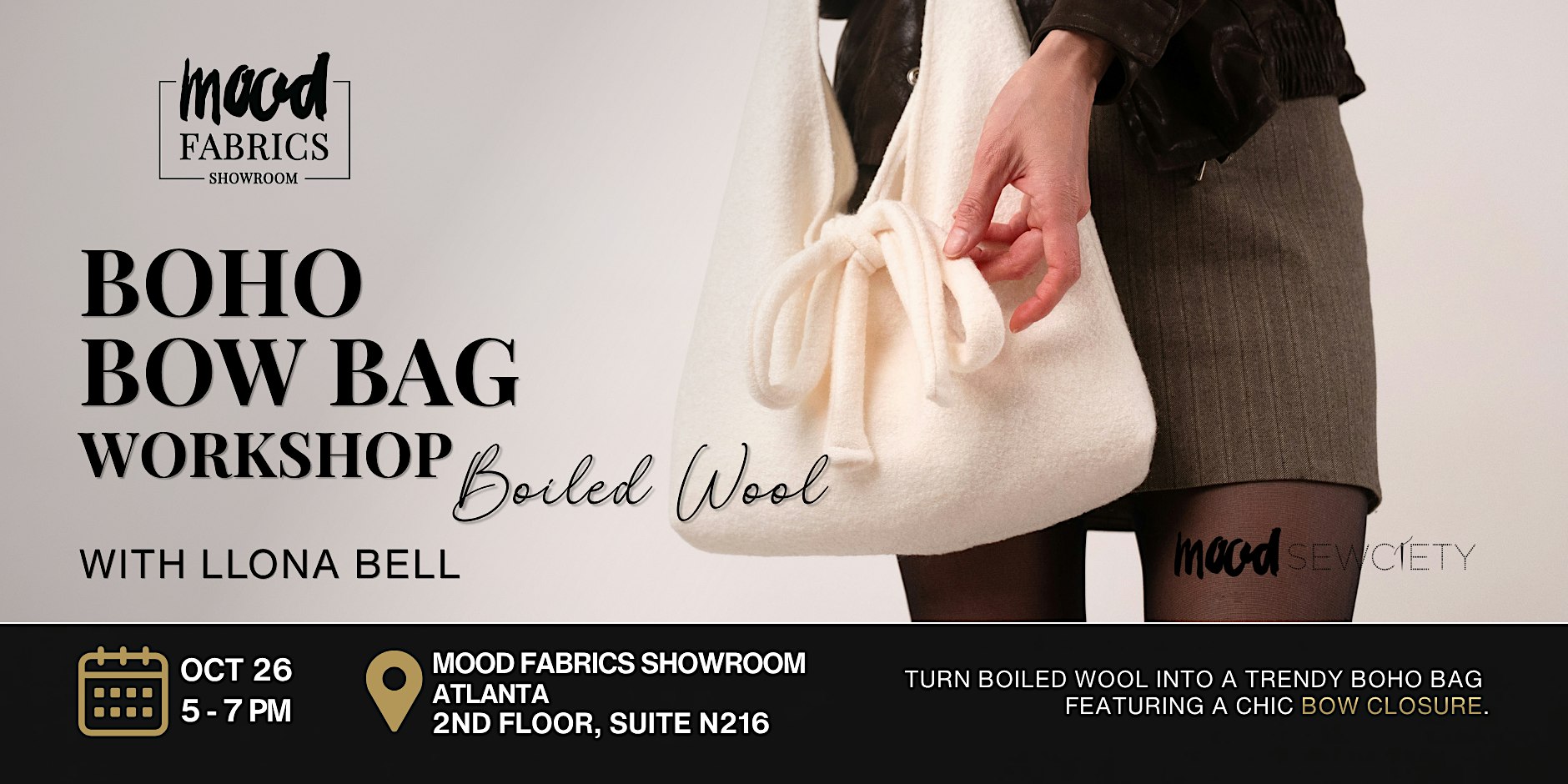Boho Bag Workshop - Boiled Wool
