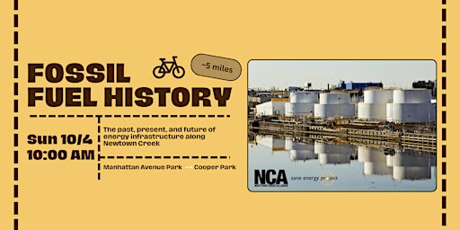 Bike Tour: Fossil Fuel History of Newtown Creek
