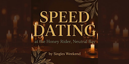 Speed Dating, Neutral Bay | Ages 40-59 | by Singles Weekend