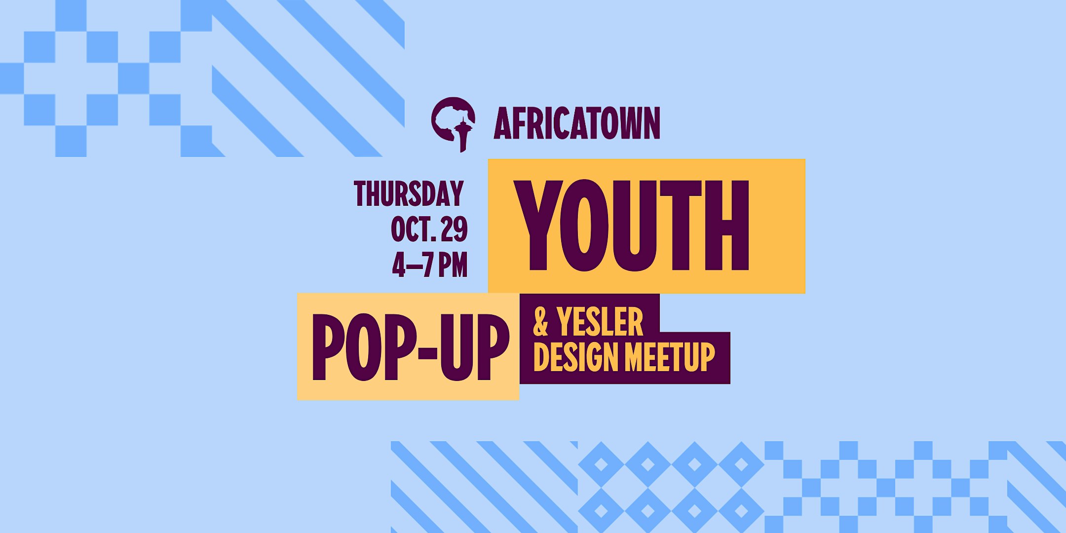 Youth Pop Up @ Pratt Park & Yesler Design Meetup