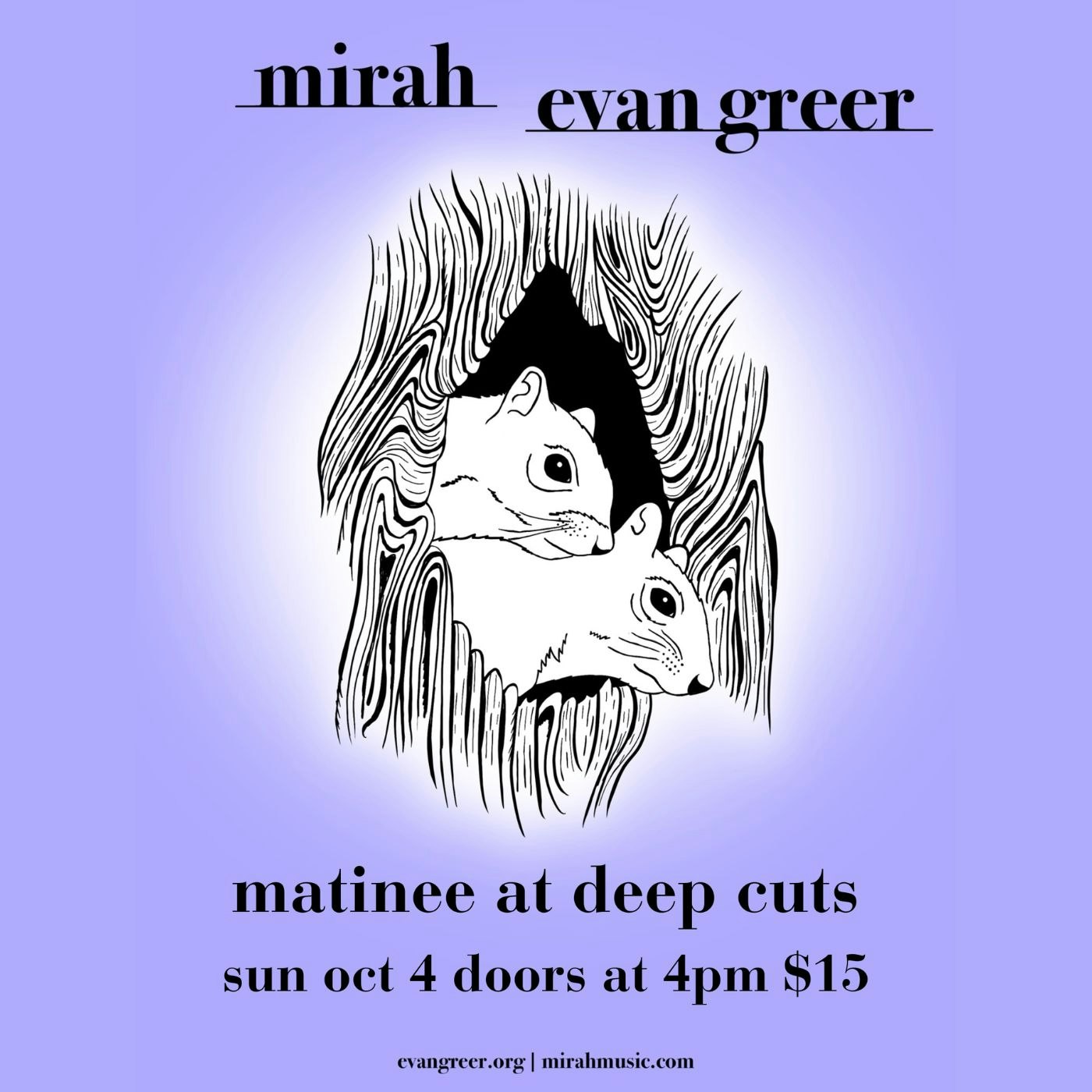 Mirah / Evan Greer