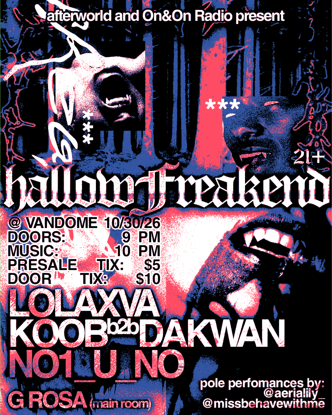 On&On Radio + Afterworld.NHV present: HallowFreakend