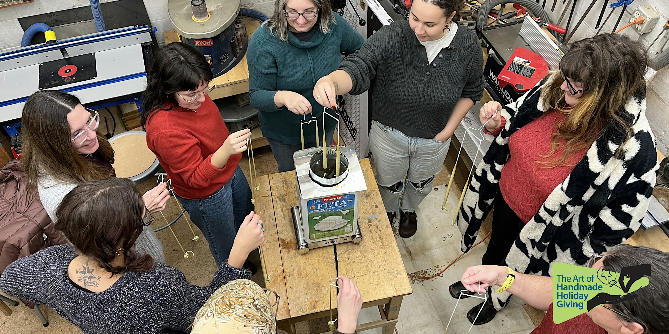 Beeswax Candle Dipping and Beeswax Wraps @ RCLC