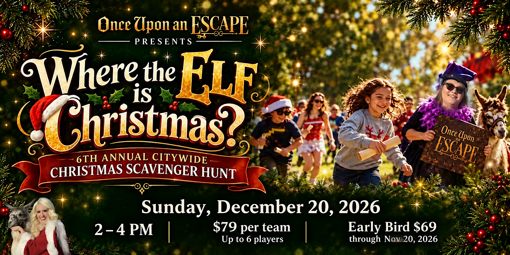 Where the Elf is Christmas?!