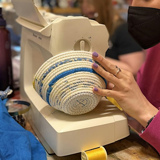 Machine Sewing: Rope Bowl Workshop