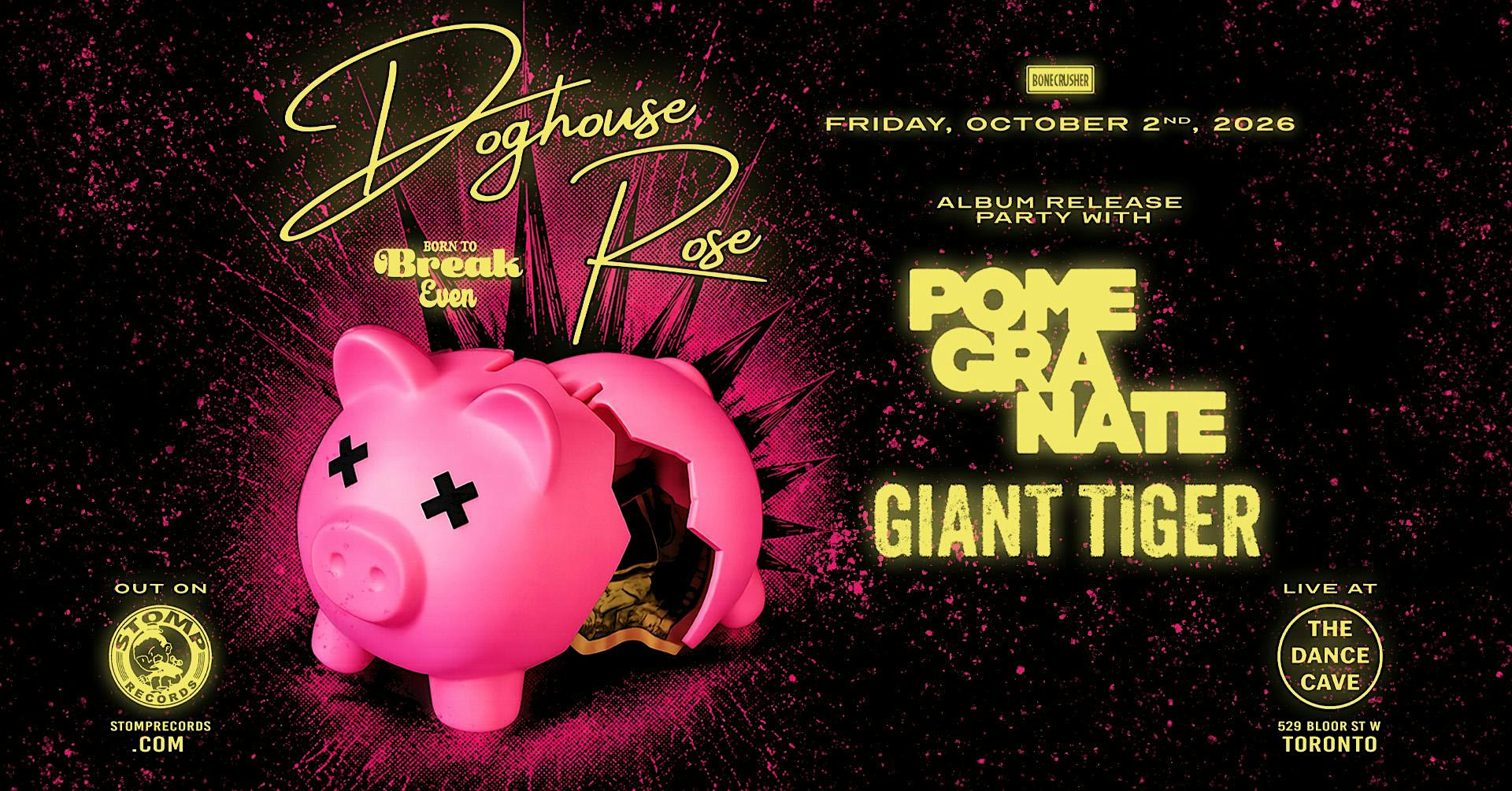 Doghouse Ros,e Pomegranate (MTL), Giant Tiger