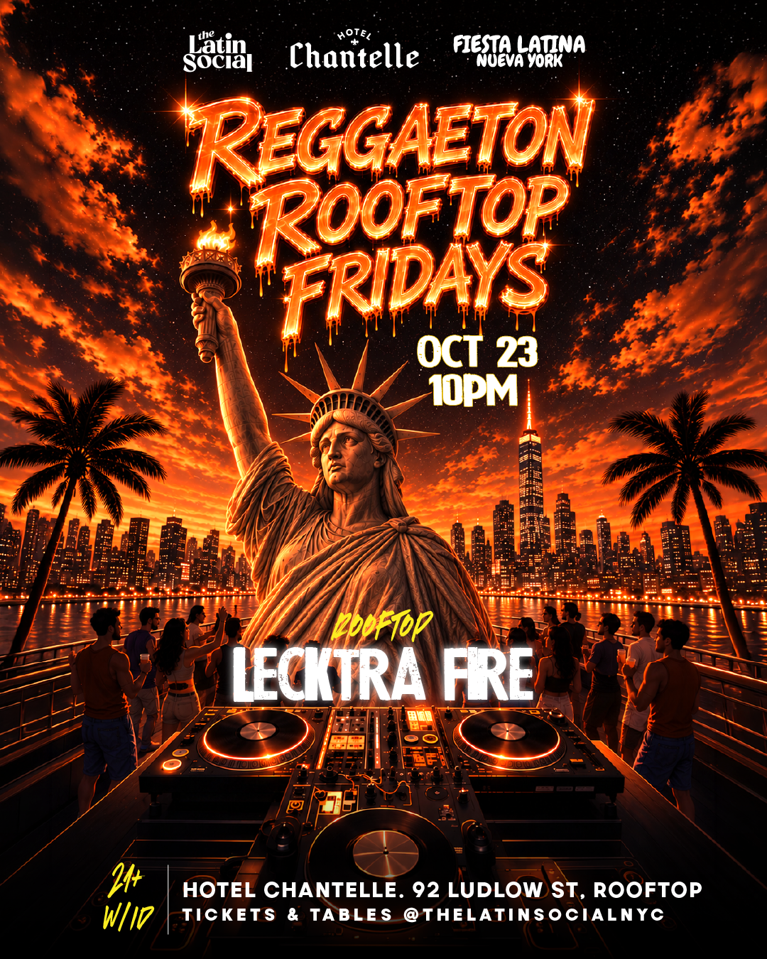 Reggaeton Rooftop Fridays