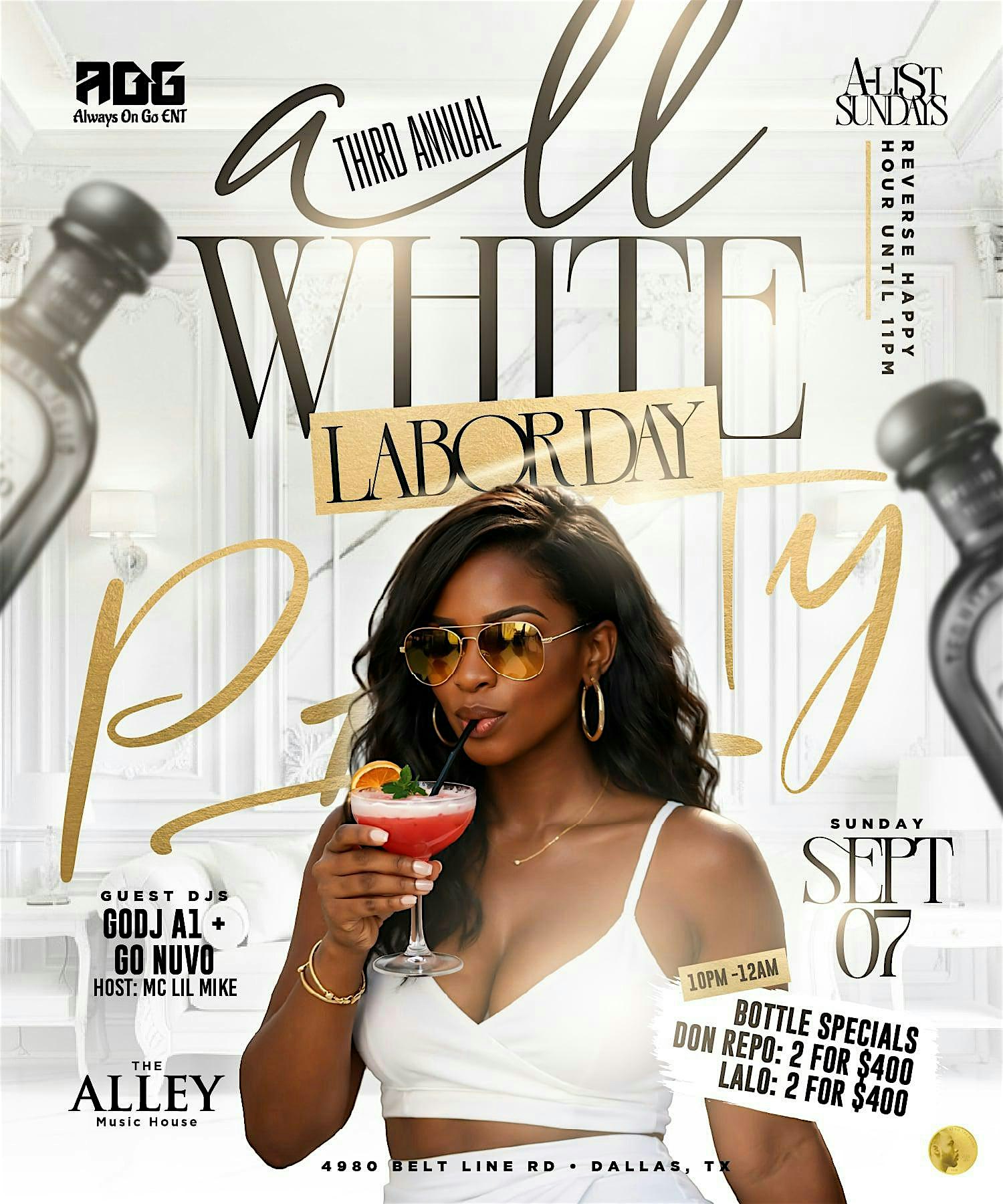 ALL WHITE LABOR DAY PARTY