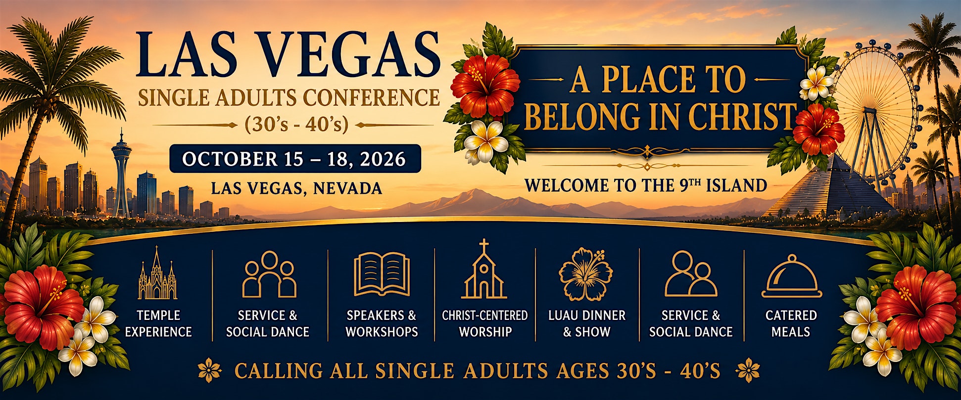 2026 Las Vegas Single Adults Conference (30's–40's)