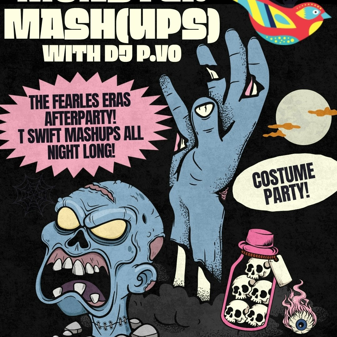 Monster Mash(ups): FREE Halloween Dance Party ft. DJ P.Vo
