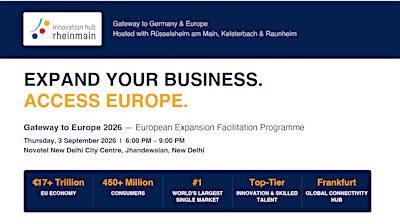 EXPAND YOUR BUSINESS. ACCESS EUROPE.