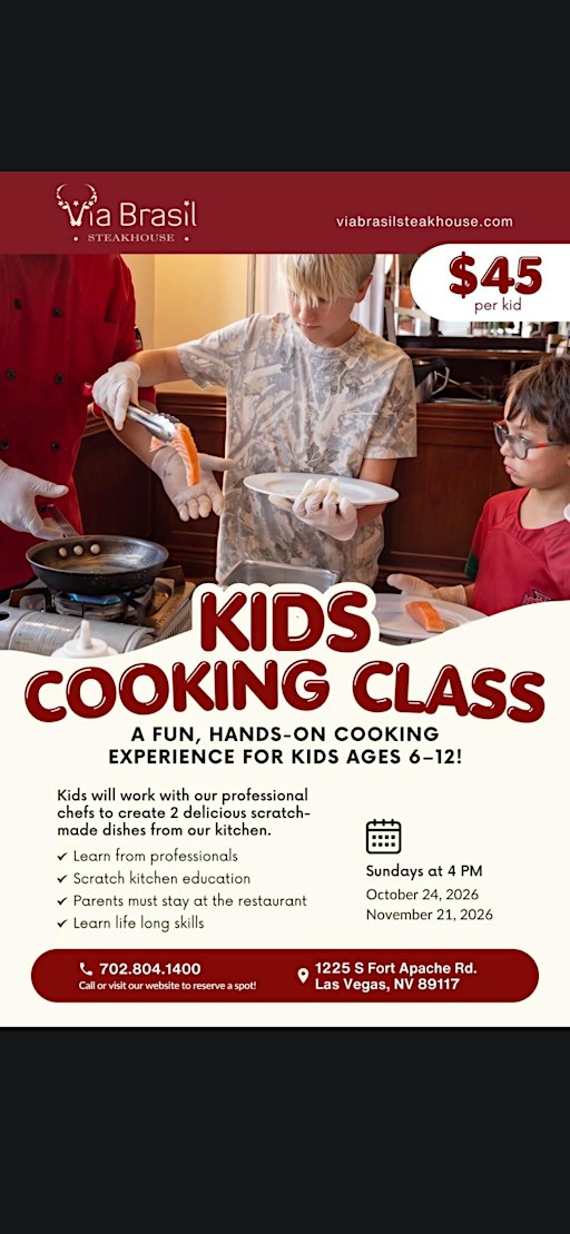 Kids Master Cooking Class