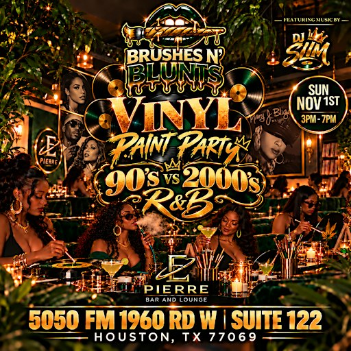 90’s vs 2000’s R&B Vinyl paint party