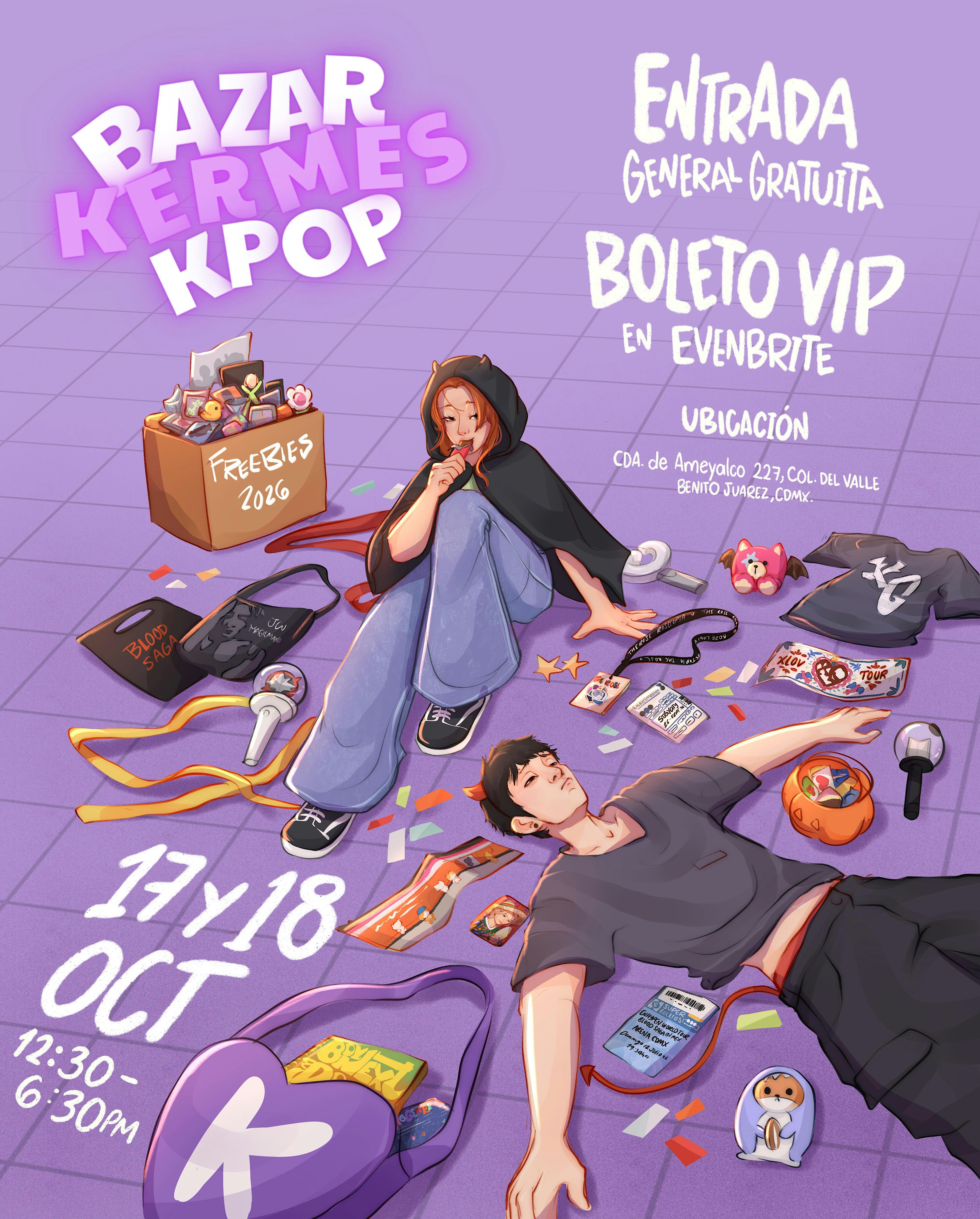 BAZAR KERMES KPOP : TERROR POST CONCIERTO