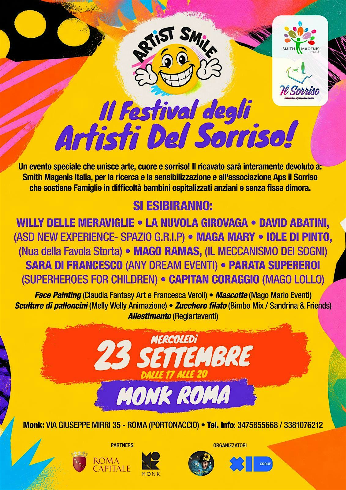 Il Festival degli Artisti del Sorriso