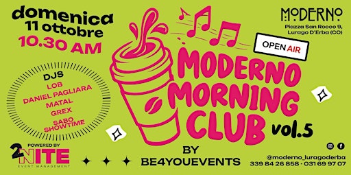 MODERNO MORNING CLUB  OPEN AIR- VOL. 5