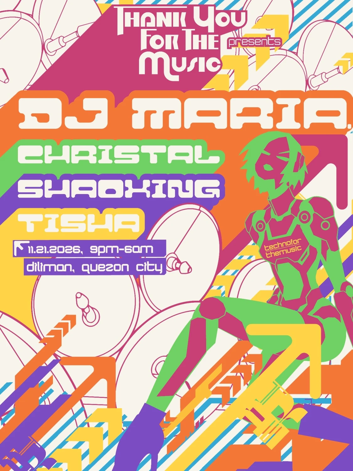 Thank You For The Music Presents DJ Maria