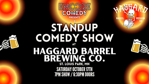 Standup Comedy at Haggard Barrel Brewing Co! (St. Louis Park, MN)