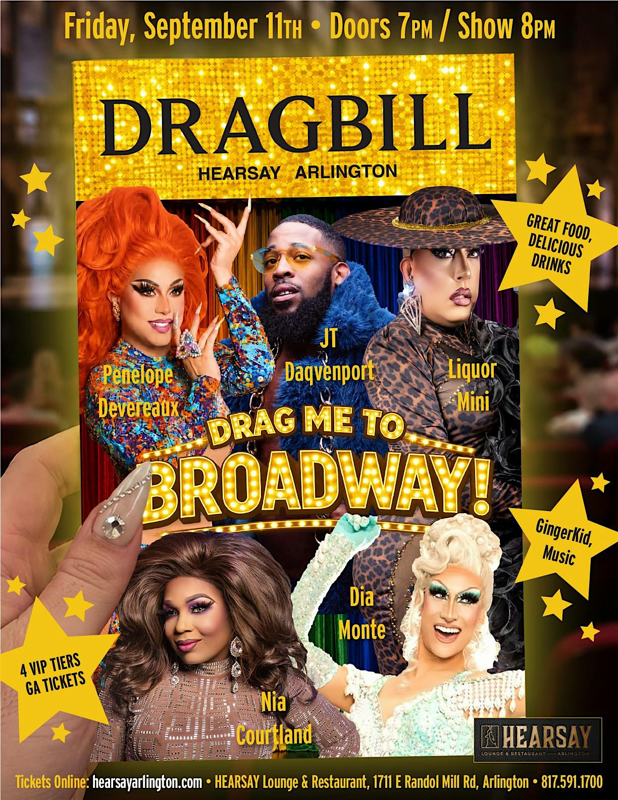 Drag me to Broadway