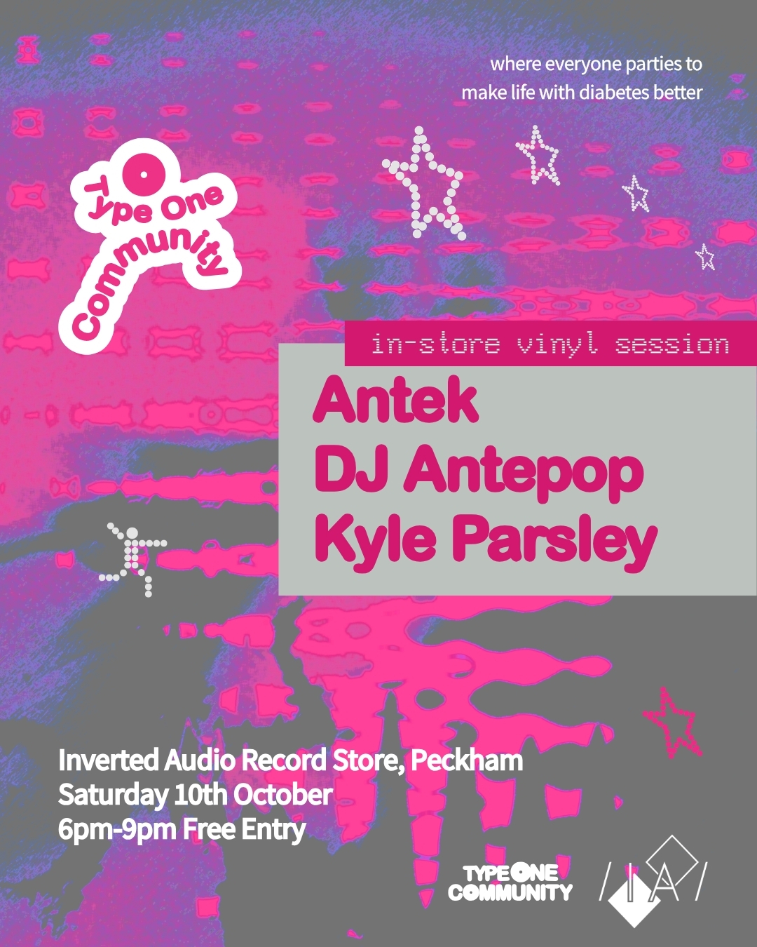 Inverted Audio In-Store: Type One Community - Vinyl Session
