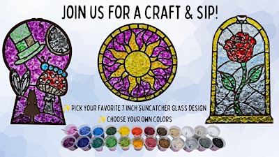 Craft & Sip - Glass Suncatcher Workshop - at Empourium Brewing!