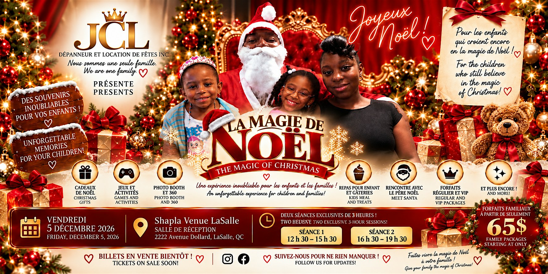 La Magie de Noël | The Magic of Christmas – JCL Christmas Experience