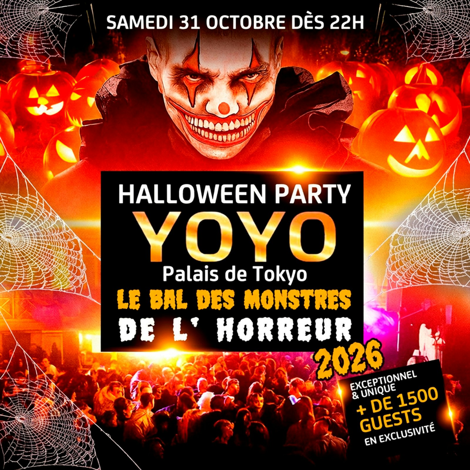 Le Bal des Monstres de l'Horreur - Halloween 2026