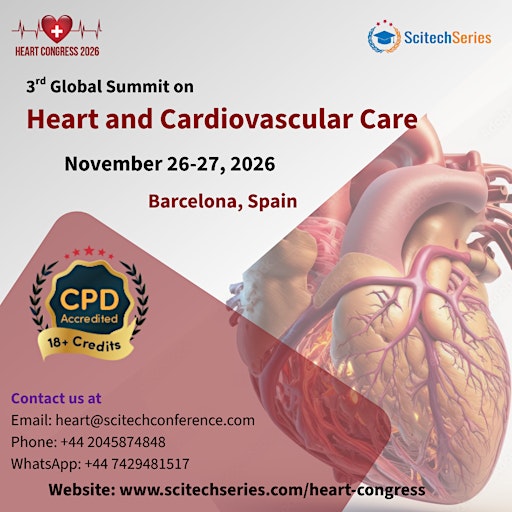 3rd Global Summit on Heart and Cardiovascular Care