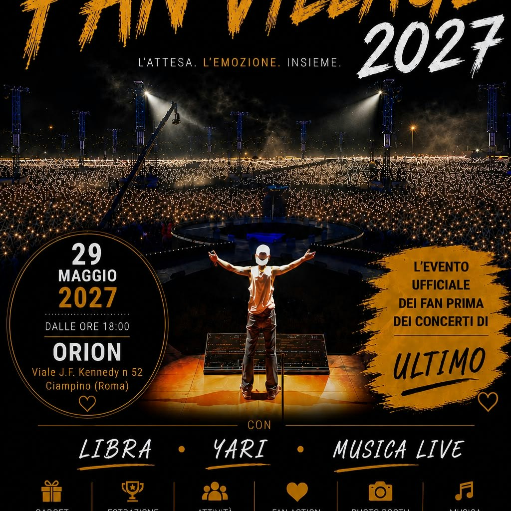 **"I Miserabili del Parchetto – Fan Village 2027"**