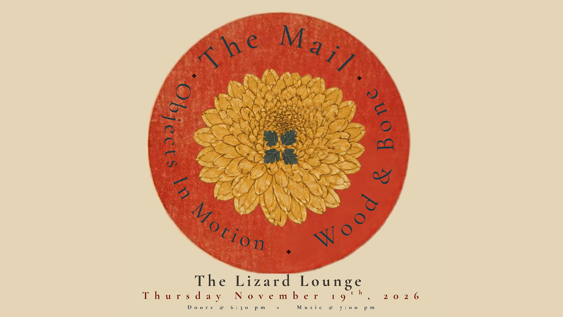 The Mail/Wood & Bone/Objects in Motion