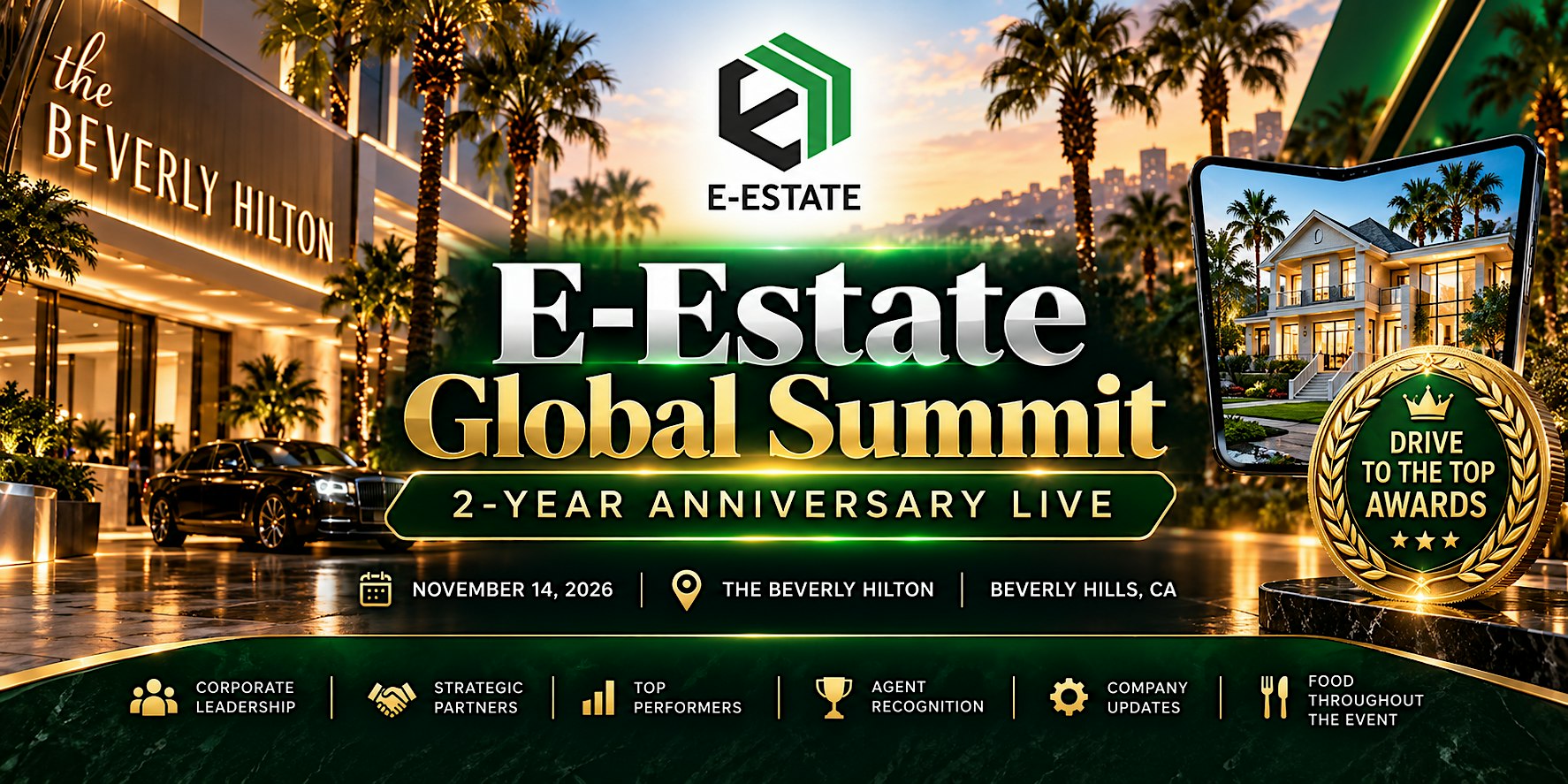 E-Estate Global Summit:  2-Year Anniversary