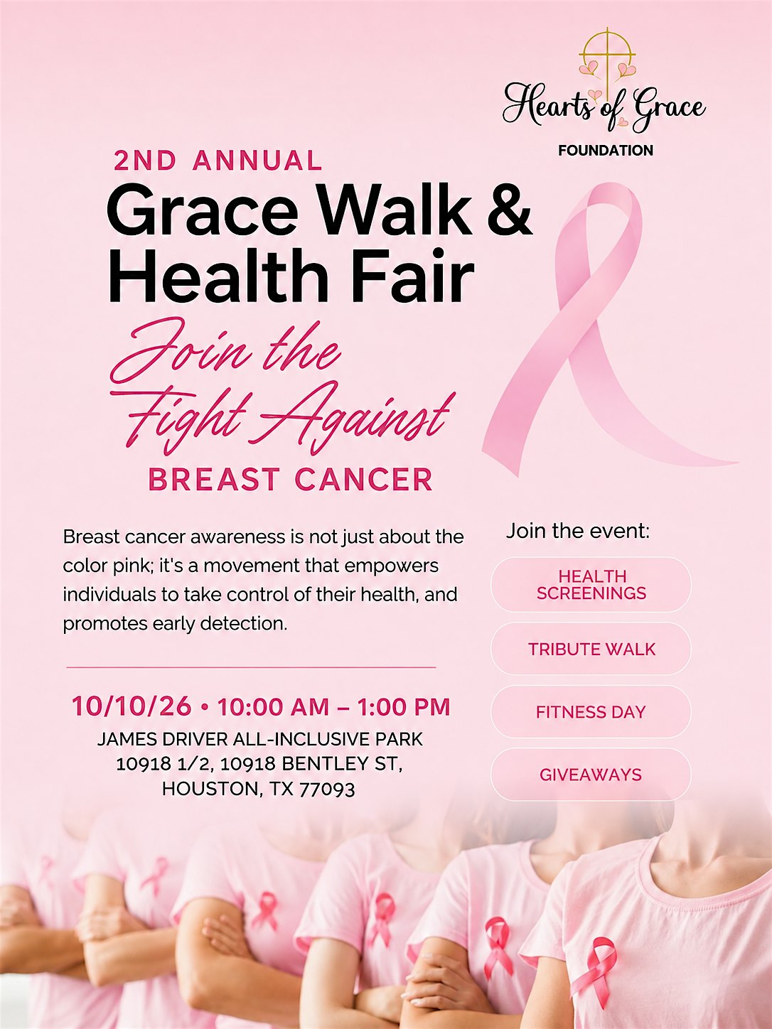 2nd Annual Grace Walk & Health Fair