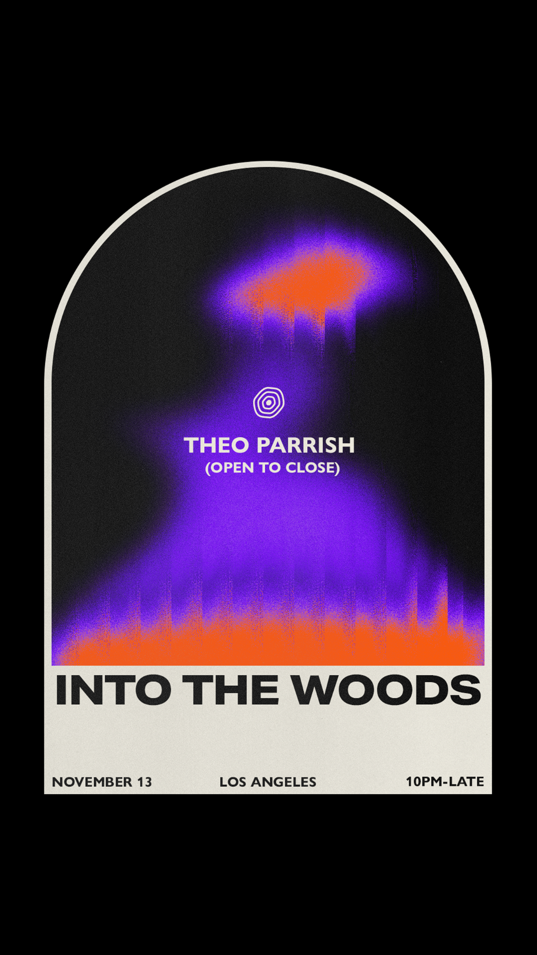 Into The Woods presents Theo Parrish (All Night Long)