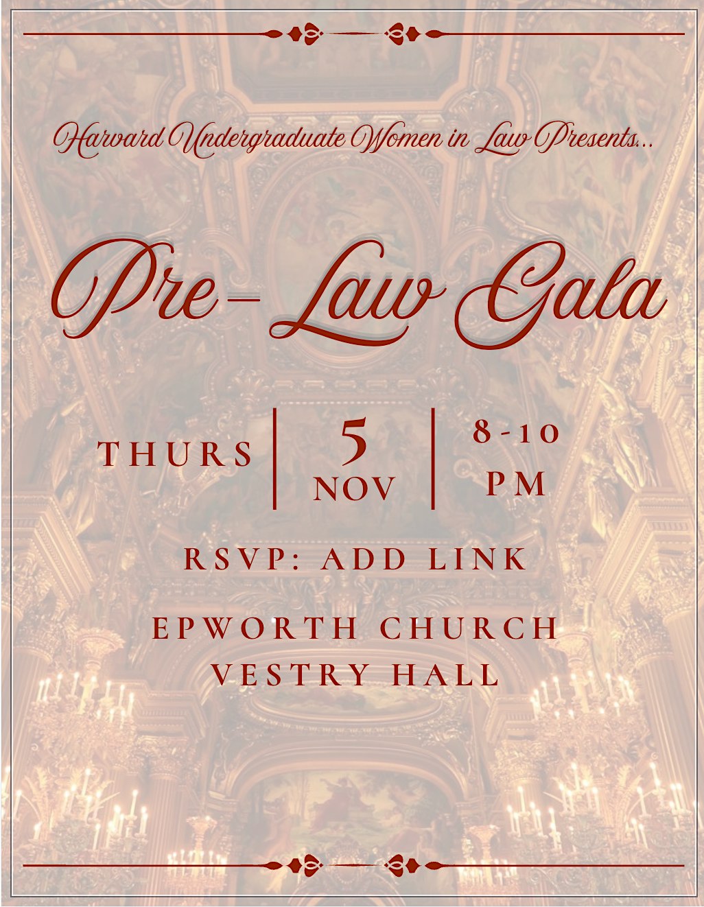 Fall 2026 Pre-Law Gala