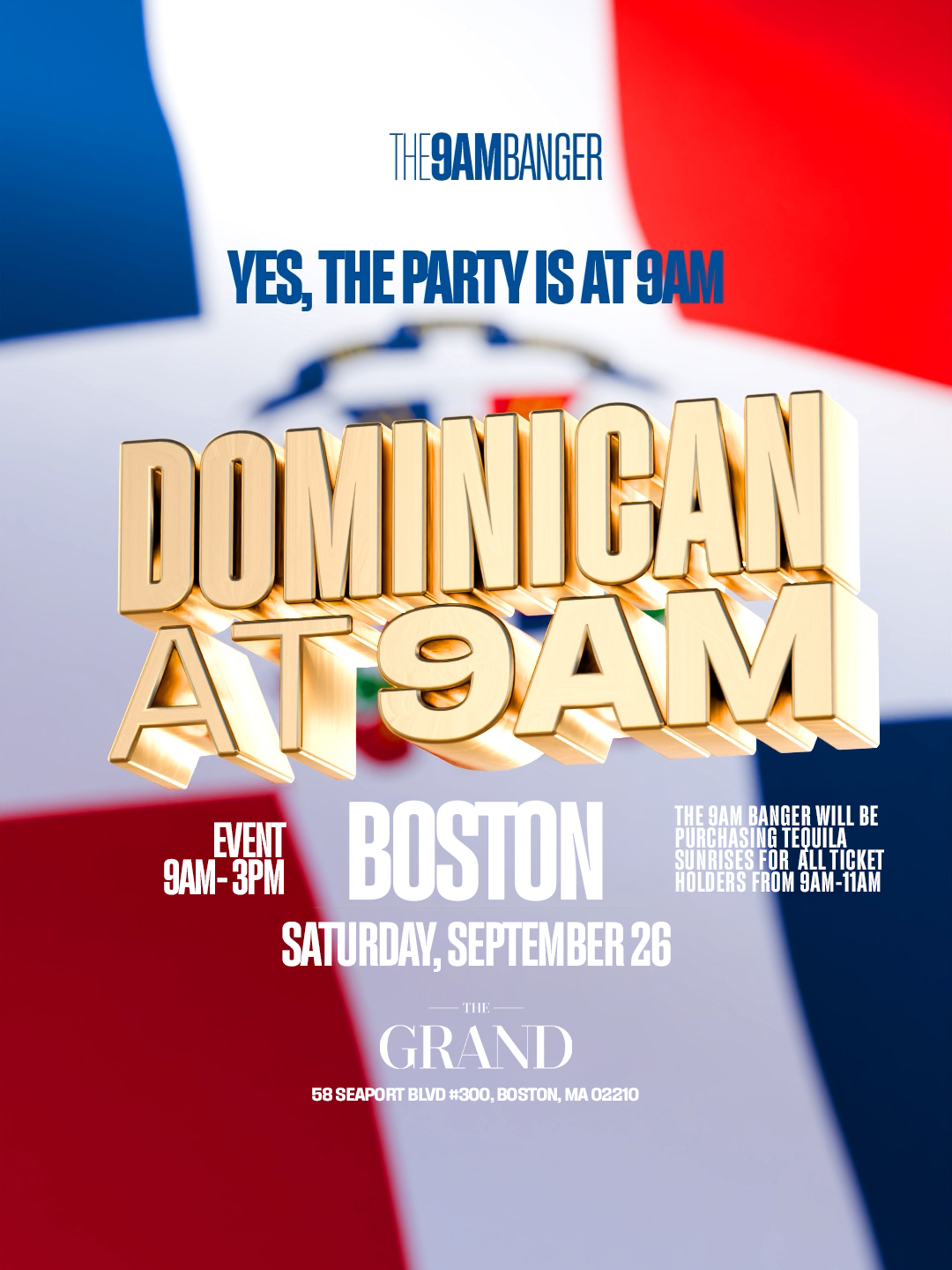 Dominican at 9am: Boston